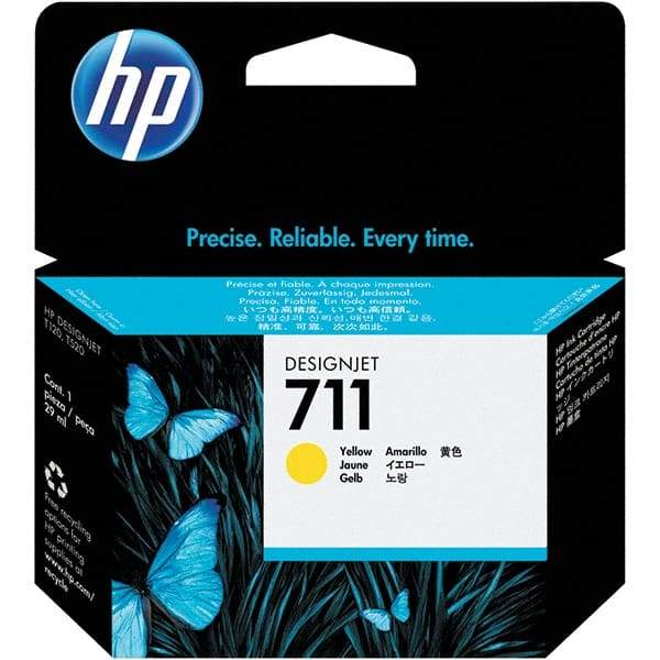 Hewlett-Packard - Yellow Ink Cartridge - Use with HP Designjet T520 ePrinter - A1 Tooling