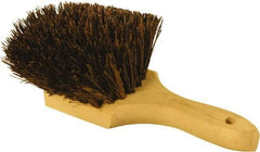 O-Cedar - 2" Bristle Length, Palmyra Utility Scrub Brush - 9" Long x 3" Wide Head, 9" OAL, Black, Wood Block - A1 Tooling