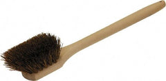 O-Cedar - 2" Bristle Length, Palmyra Utility Scrub Brush - 20" Long x 3" Wide Head, 20" OAL, Beige, Wood Block - A1 Tooling