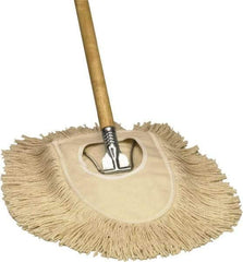 O-Cedar - 54" Long x 8-1/2" Wide Metal & Wood Dust Mop Frame & Handle - Beige, Gray & Tan, Slip-On - A1 Tooling