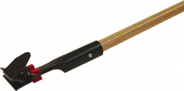 O-Cedar - 60" Standard Wood Snap-On Mop Handle - 1" Handle Diam, Use with Dust Mops - A1 Tooling