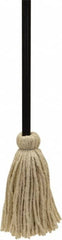 O-Cedar - White Deck Mop - 20" Long x 3-1/2" Wide Head, 48" Long Handle, Cotton Head - A1 Tooling