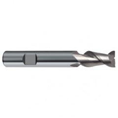 14mm Dia. - 83mm OAL - 45° Helix Bright Carbide End Mill - 2 FL - A1 Tooling