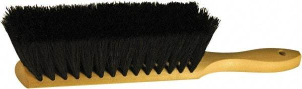 O-Cedar - 13" OAL, Tampico Counter Brush - 2-1/2" Bristle Length, 8" Long x 2-1/2" Wide Head, Wood Handle, Black - A1 Tooling