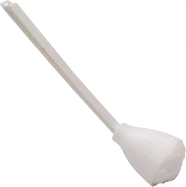 O-Cedar - 13" OAL Toilet Bowl Swab - Acrylon Bristles, Plastic Handle, White - A1 Tooling