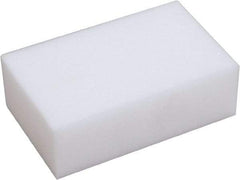 O-Cedar - 4-1/2" Long x 2-3/4" Wide x 1-1/2" Thick Eraser - Light-Duty, White - A1 Tooling