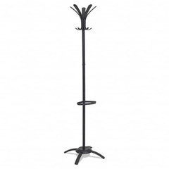 Alba - Coat Racks, Hooks & Shelving Type: Floor Rack Number of Hooks: 10 - A1 Tooling