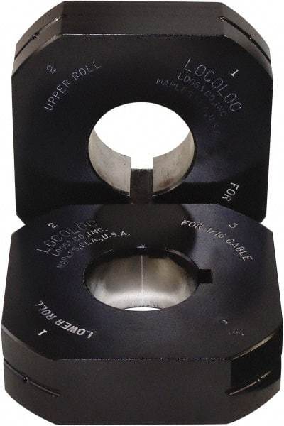 Loos & Co. - 1/8" Ball Terminal Roll Die - Metal/Black - A1 Tooling