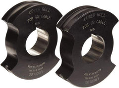 Loos & Co. - 1/8" Straight Shank Terminal Roll Die - Metal/Black - A1 Tooling