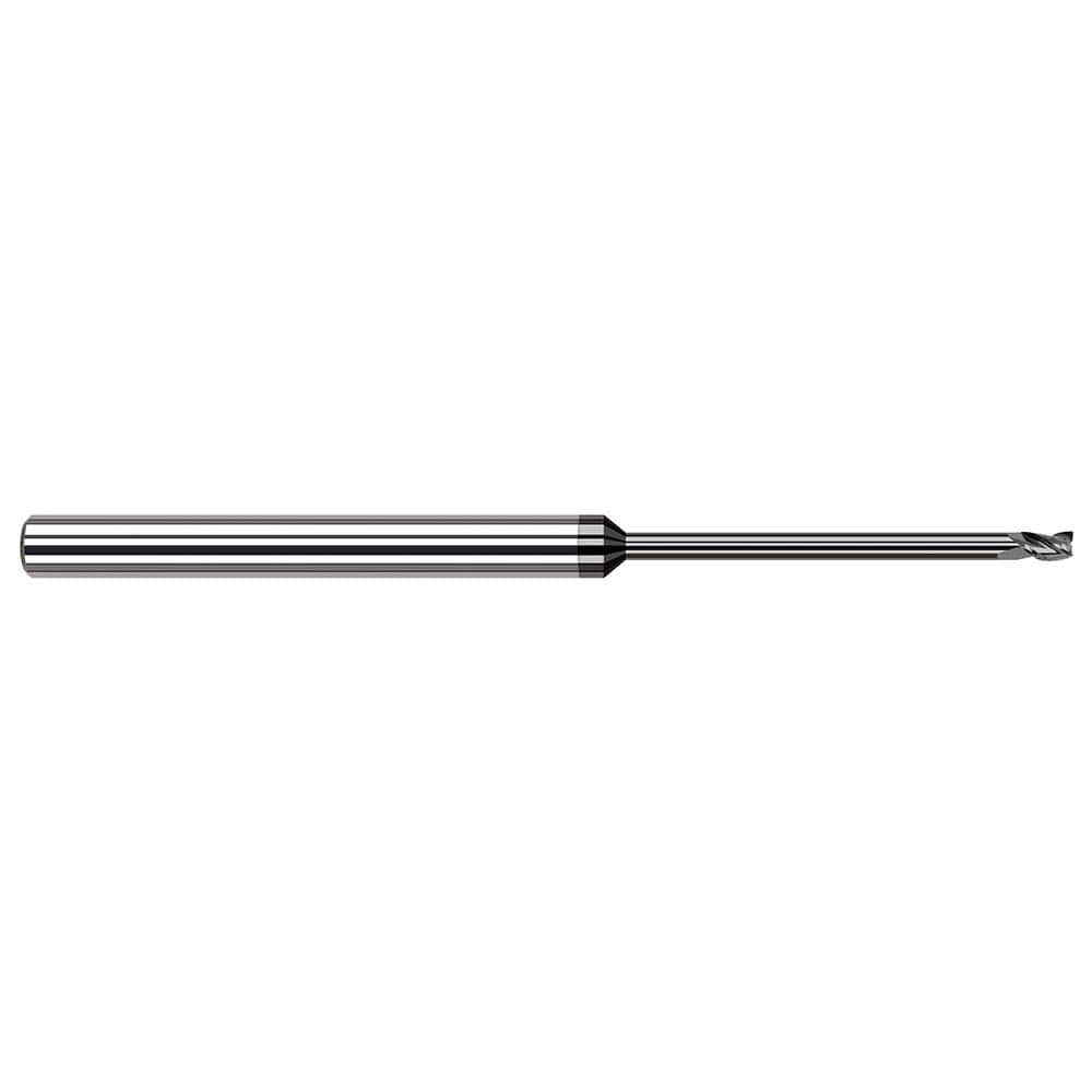 Harvey Tool - Square End Mills Mill Diameter (Decimal Inch): 0.0250 Length of Cut (Decimal Inch): 0.0370 - A1 Tooling