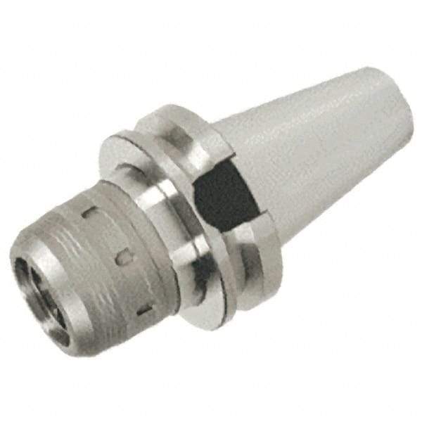 Iscar - BT50 Taper Shank, 1-1/4" Hole Diam x 2.717" Nose Diam Milling Chuck - 5.315" Projection, 0.0001" TIR, Through-Spindle & DIN Flange Coolant, - Exact Industrial Supply