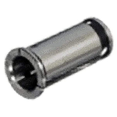 Iscar - 12mm ID x 20mm OD, 0.9449" Head Diam, Sealed Hydraulic Chuck Sleeve - Steel, 2" Length Under Head - Exact Industrial Supply