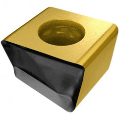 Iscar - H490 ANKX120510 Grade IC830 Carbide Milling Insert - TiAlN/TiN Finish, 0.3504" Thick, 1mm Corner Radius - A1 Tooling