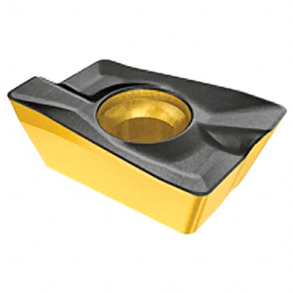 Iscar - HM90 ADCT150508 Grade IC330 Carbide Milling Insert - TiCN/TiN Finish, 0.252" Thick, 0.8mm Corner Radius - A1 Tooling