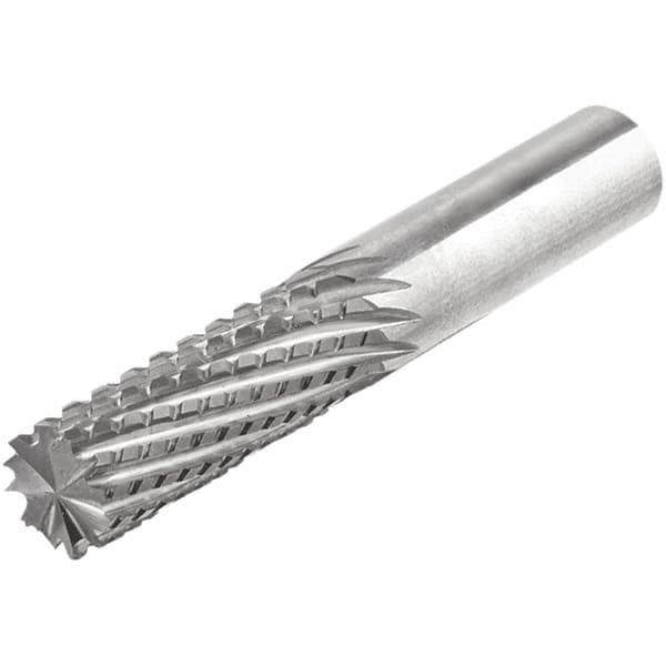 Iscar - 3/8" Diam, 1" LOC, End Mill End, Solid Carbide Diamond Pattern Router Bit - Right Hand Cut, 3" OAL, 3/8" Shank Diam, Use on Composite - A1 Tooling