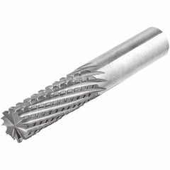 Iscar - 10mm Diam, End Mill End, Solid Carbide Diamond Pattern Router Bit - Right Hand Cut, 2-53/64" OAL, Use on Composite - A1 Tooling