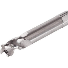 Iscar - 16mm, 3 Flute, Single End, Solid Carbide, 0.2mm Corner Radius End Mill - 128mm OAL, Right Hand Flute, 24mm LOC, Right Hand Cut, 80mm Extended Reach - A1 Tooling