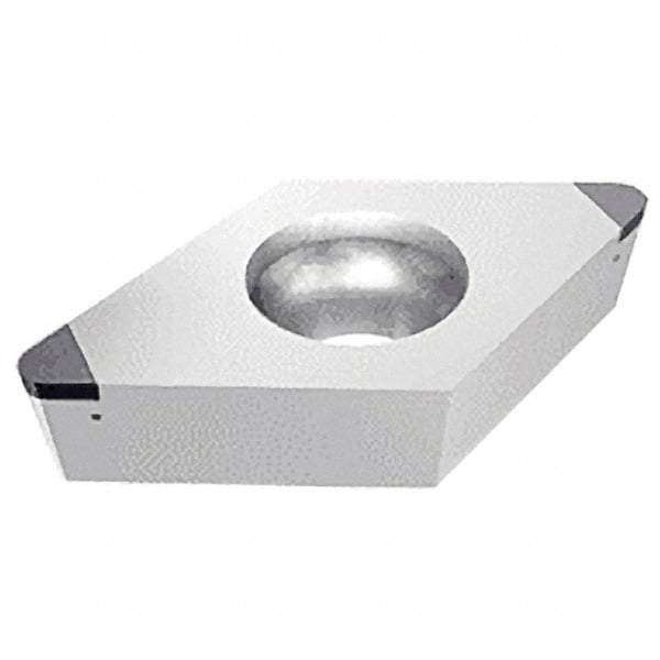 Iscar - DCGW3-1 M2 Grade IB05S PCBN Turning Insert - Uncoated, 55° Diamond, 3/8" Inscr Circle, 5/32" Thick, 1/64" Corner Radius - A1 Tooling