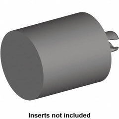 Kennametal - Modular Connection, 73mm Diameter, Tool Holder Blank - 135mm Projection Gage Line to Nose End - Exact Industrial Supply