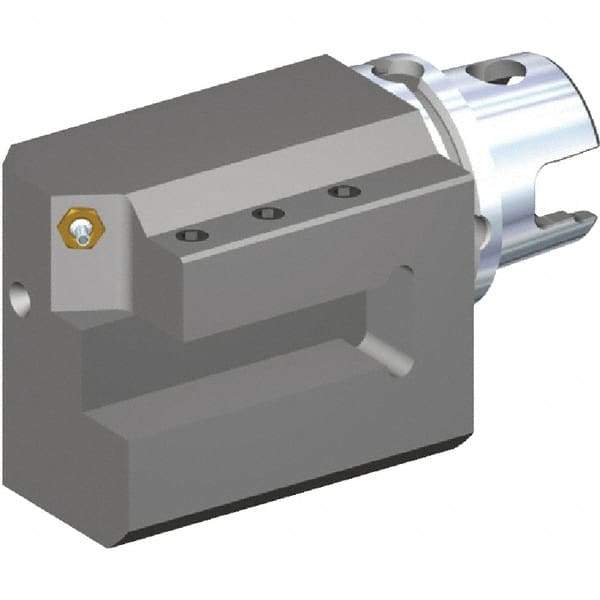 Kennametal - Left Hand Cut, Size KM80ATC, Modular Turning & Profiling Cutting Unit Head - 150mm Head Length, Through Coolant - A1 Tooling