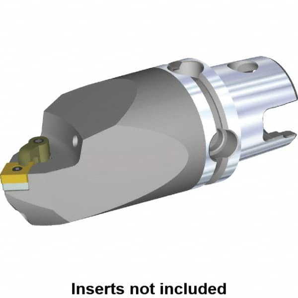 Kennametal - Neutral Cut, Size KM50, CN.. Insert Compatiblity, Modular Turning & Profiling Cutting Unit Head - 50mm Head Length, Through Coolant, Series M-Clamping - A1 Tooling