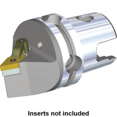 Kennametal - Neutral Cut, Size KM50, DN.. Insert Compatiblity, Modular Turning & Profiling Cutting Unit Head - 50mm Head Length, Through Coolant, Series M-Clamping - A1 Tooling