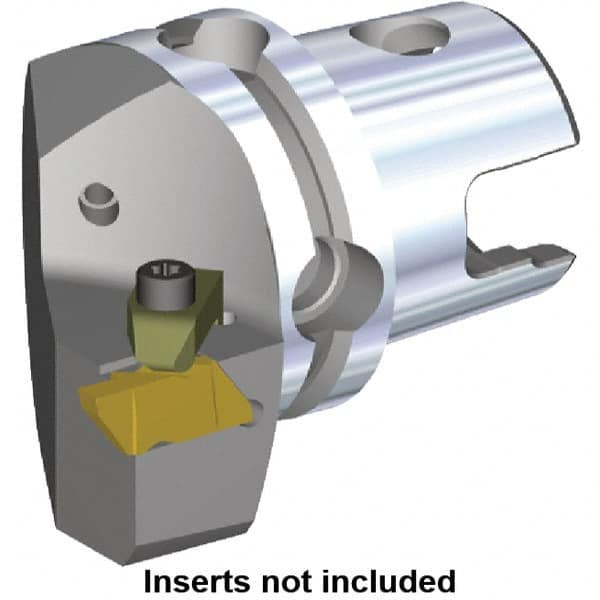 Kennametal - NG2L Insert, 40mm Head Length, Modular Grooving Cutting Unit Head - Left Hand Cut, System Size KM40, Through Coolant, Series Top Notch - A1 Tooling