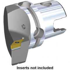 Kennametal - Right Hand Cut, Size KM50, VB.. Insert Compatiblity, Modular Turning & Profiling Cutting Unit Head - 35mm Ctr to Cutting Edge, 50mm Head Length, Through Coolant, Series S-Clamping - A1 Tooling