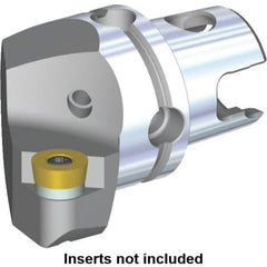 Kennametal - Left Hand Cut, Size KM40, RC.. Insert Compatiblity, Modular Turning & Profiling Cutting Unit Head - 27mm Ctr to Cutting Edge, 40mm Head Length, Through Coolant, Series S-Clamping - A1 Tooling