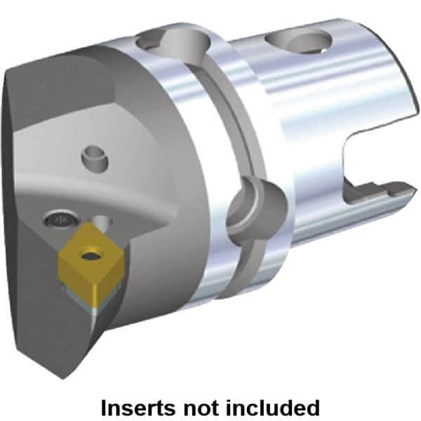 Kennametal - Left Hand Cut, Size KM40, DN.. Insert Compatiblity, Internal or External Modular Turning & Profiling Cutting Unit Head - 27mm Ctr to Cutting Edge, 40mm Head Length, Through Coolant, Series Kenlever - A1 Tooling