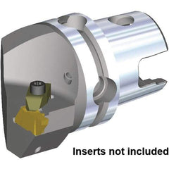 Kennametal - NG3L Insert, 50mm Head Length, Modular Grooving Cutting Unit Head - Right Hand Cut, System Size KM50, Through Coolant, Series Top Notch - A1 Tooling