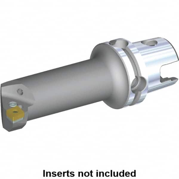 Kennametal - Left Hand Cut, 32mm Min Bore Diam, Size KM40 Modular Boring Cutting Unit Head - 3.0315" Max Bore Depth, Through Coolant, Compatible with CN.. - A1 Tooling