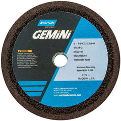 Norton - Tool & Cutter Grinding Wheels Wheel Type: Type 11 Wheel Diameter (Inch): 6 - A1 Tooling