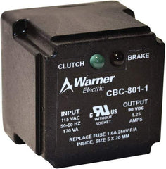 Warner Electric - Octal Socket Clutch Power Supply - For Use with Any 90V Clutch or Brake - A1 Tooling