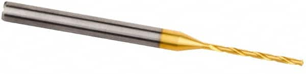 Kennametal - 1.6mm, 140° Point, Solid Carbide Micro Drill Bit - A1 Tooling