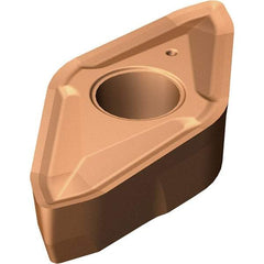 Sandvik Coromant - CP-B1108 H3W Grade 1115 Carbide Turning Insert - TiAlN/AlCr2O3 Finish, 11mm Inscr Circle, 5mm Thick, 0.7938mm Corner Radius - A1 Tooling