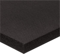 Value Collection - 1/4" Thick x 36" Wide x 10' Long Black Closed Cell EPDM Foam Rubber Roll - Stock Length, Plain Back, -60°F to 250°F - A1 Tooling