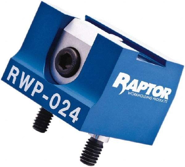 Raptor Workholding - 3/4" Jaw Width, 1-1/2" High x 2" Long x 2" Wide Vise Clamp - For Use with 4 & 5 Axis Workholding Systems - A1 Tooling