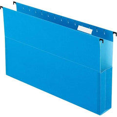 Pendaflex - 8-1/2 x 14", Legal, Blue, Hanging File Folder - 1/5 Tab Cut Location - A1 Tooling