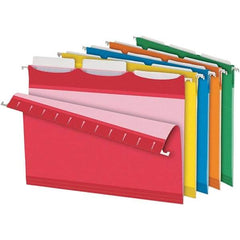 Pendaflex - 8-1/2 x 11", Letter Size, Assorted Colors, Hanging File Folder - 11 Point Stock, 1/3 Tab Cut Location - A1 Tooling