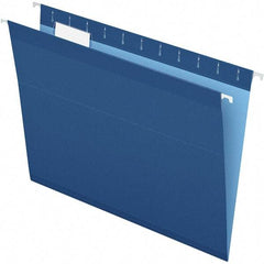 Pendaflex - 8-1/2 x 11", Letter Size, Navy, Hanging File Folder - 11 Point Stock, 1/5 Tab Cut Location - A1 Tooling