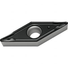 Walter - VCMT FM4 Grade WSM30S Turning Insert - TiAlN+Al2O3+(Al) Finish, 35° Rhombic, 9.53mm Inscr Circle, 4.76mm Thick, 0.8mm Corner Radius - A1 Tooling