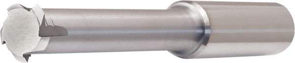 Vargus - 18 Min TPI, Internal Single Profile Thread Mill - 5/8" Noml Diam, 1/2" Cut Diam, 5/8" Shank Diam, 4 Flute, 1.969" Neck Length, 3.976" OAL, TiCN Finish - Exact Industrial Supply