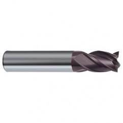 5/16 Dia. x 2 Overall Length 4-Flute Square End Solid Carbide SE End Mill-Round Shank-Center Cut-Firex - A1 Tooling