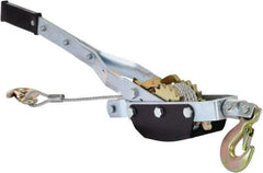 Vestil - 2,000 to 4,000 Lb Lifting Capacity, 10' Lift Height, Puller Hoist - Made from Wire Rope - A1 Tooling