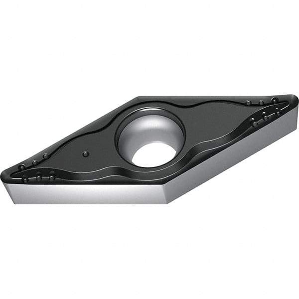 Walter - VCGT160408 MM4 Grade WSM20S Carbide Turning Insert - TiALN/Al2O3 Finish, 35° Diamond, 3/8" Inscr Circle, 3/16" Thick, 0.031" Corner Radius - A1 Tooling