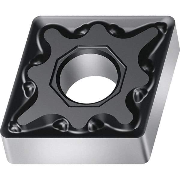 Walter - CNMG431 MM5 Grade WSM30S Carbide Turning Insert - TiALN/Al2O3 Finish, 80° Diamond, 1/2" Inscr Circle, 3/16" Thick, 0.016" Corner Radius - A1 Tooling