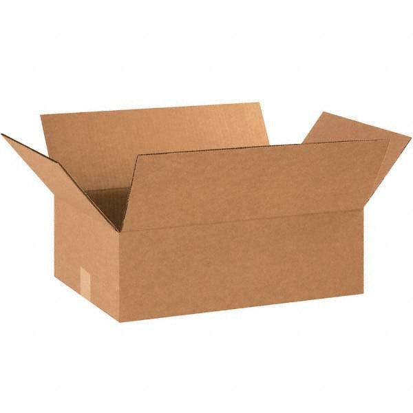 Made in USA - Pack of (25) 12" Wide x 18" Long x 6" High Corrugated Shipping Boxes - A1 Tooling