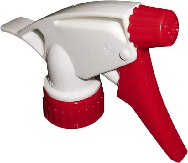 PRO-SOURCE - Plastic Trigger Sprayer - Red/White, 7-1/4" Dip Tube Length - A1 Tooling