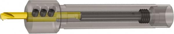 Vargus - Internal Thread, Neutral Cut, 5/8" Shank Width x 0.63" Shank Height Indexable Threading Toolholder - 3.74" OAL, 6.0SIR Insert Compatibility, SMC Toolholder, Series Micro - A1 Tooling